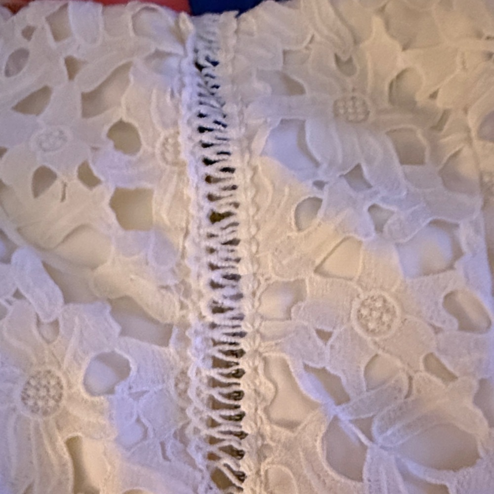 Romeo & Juliet Couture White Floral Lace Dress - Picture 5 of 6